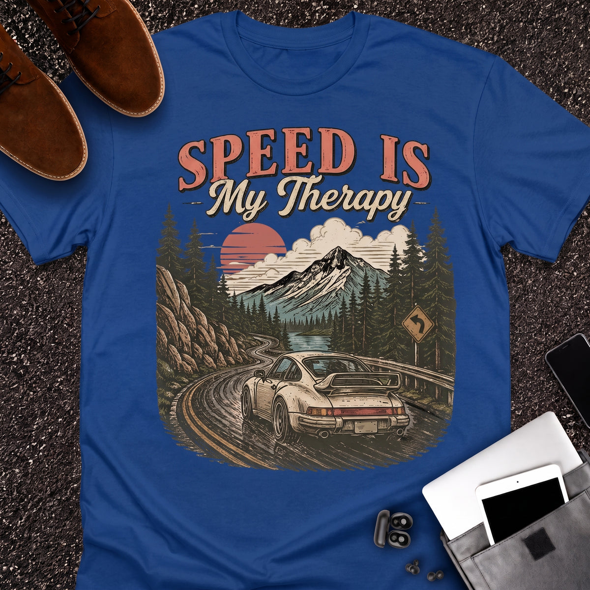 Speed Is My Therapy T-Shirt | Car Enthusiast Shirt