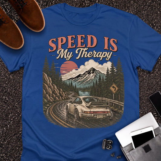 Speed Is My Therapy T-Shirt | Car Enthusiast Shirt